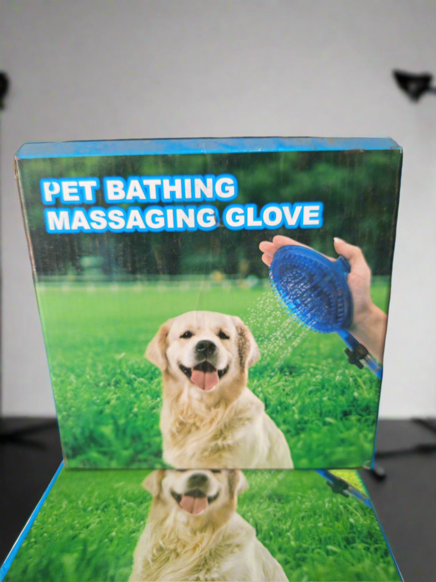 Pet bathing massaging Glove