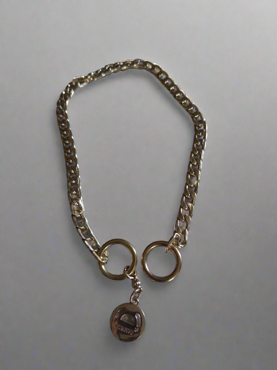 Golden brass chock chain M