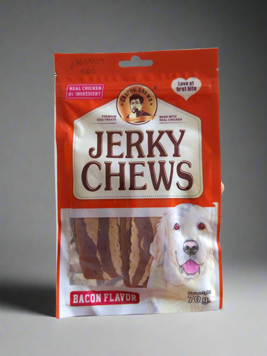 Jerky chews bacon flavour 70 gm