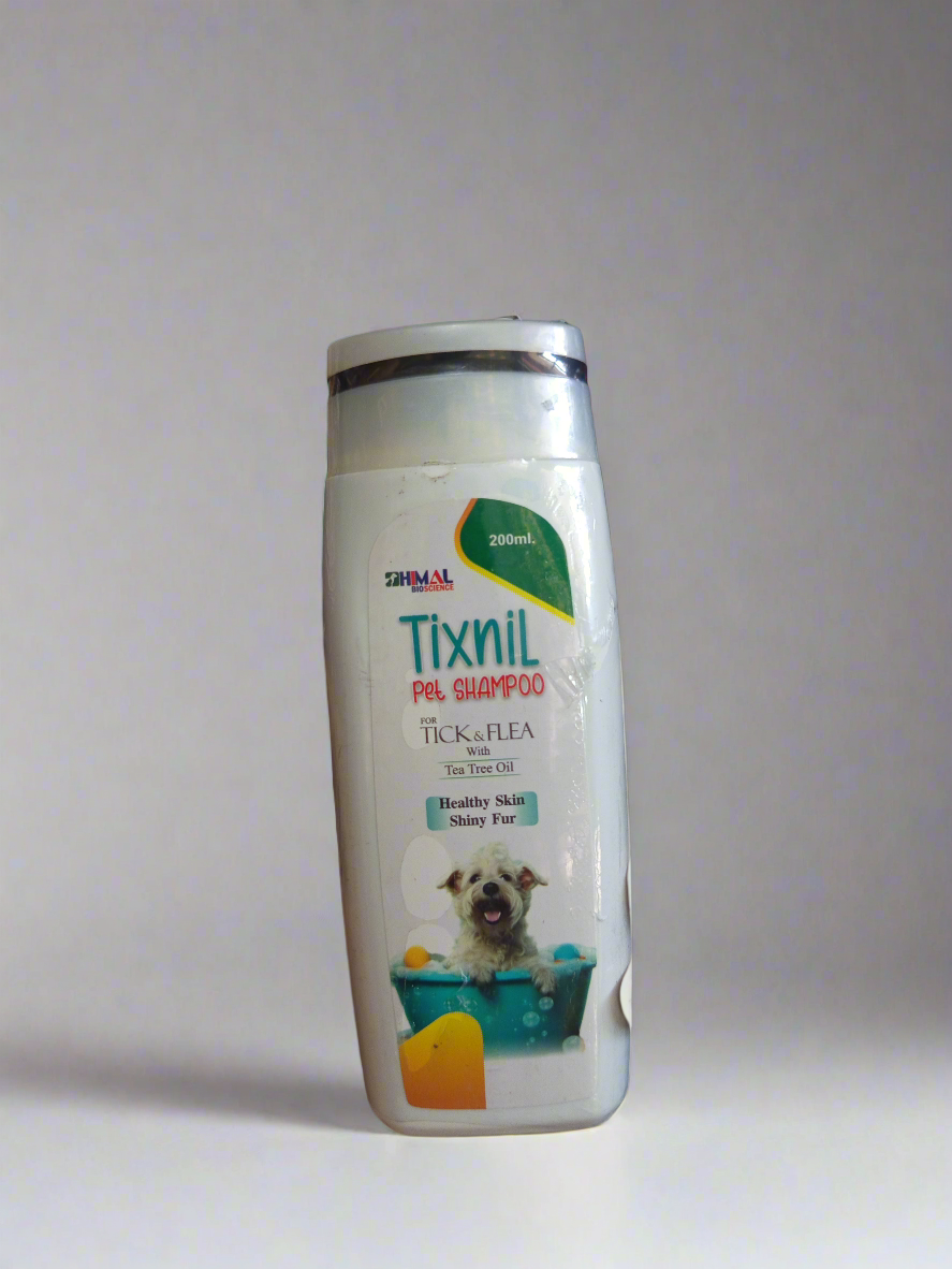 Tixnil anti tick & flea shampoo 200 ml