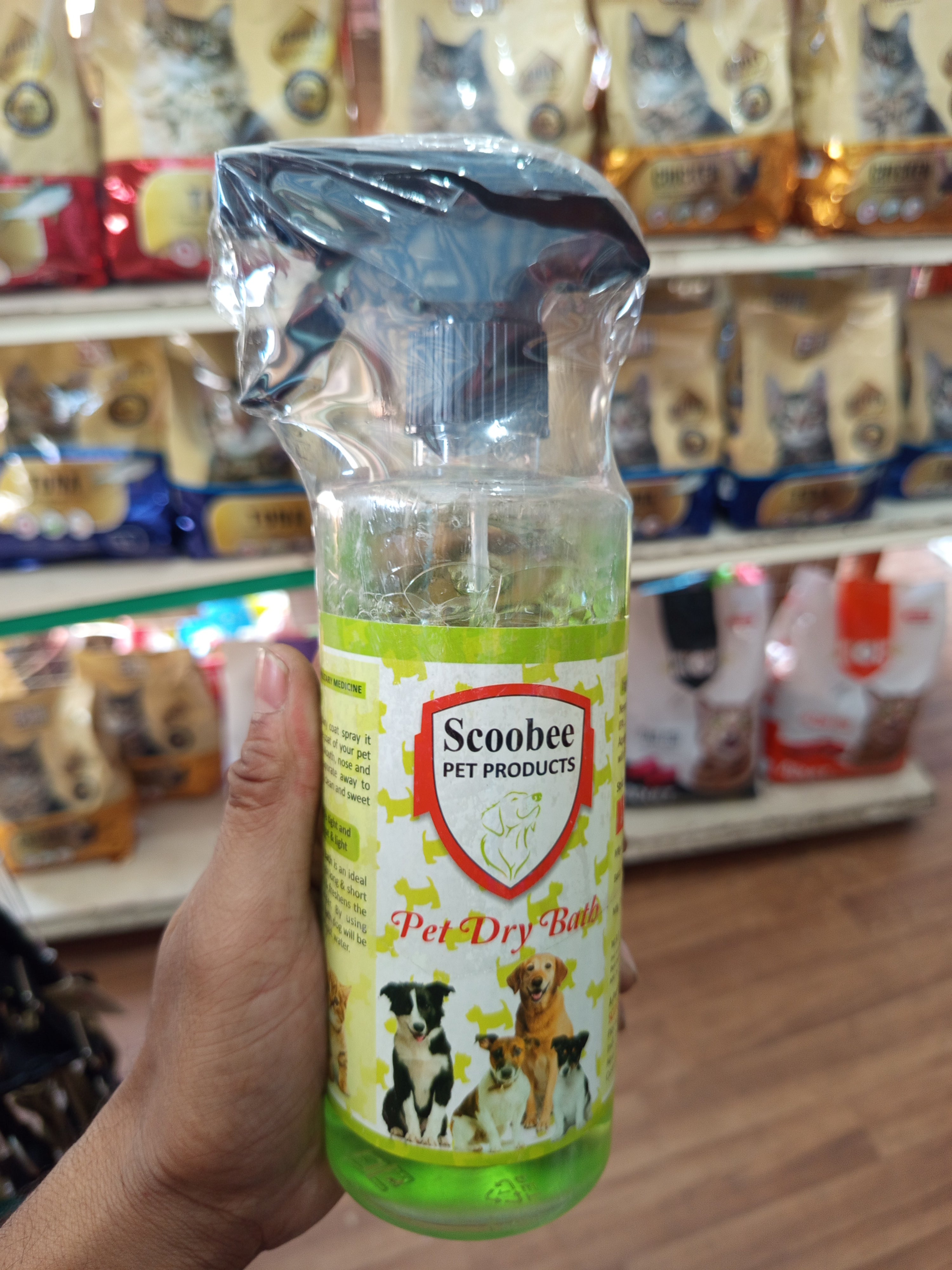 Scooby dry bath shampoo