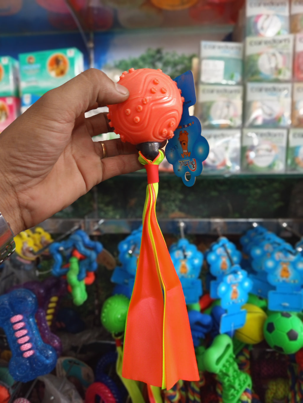 Riban ball toy