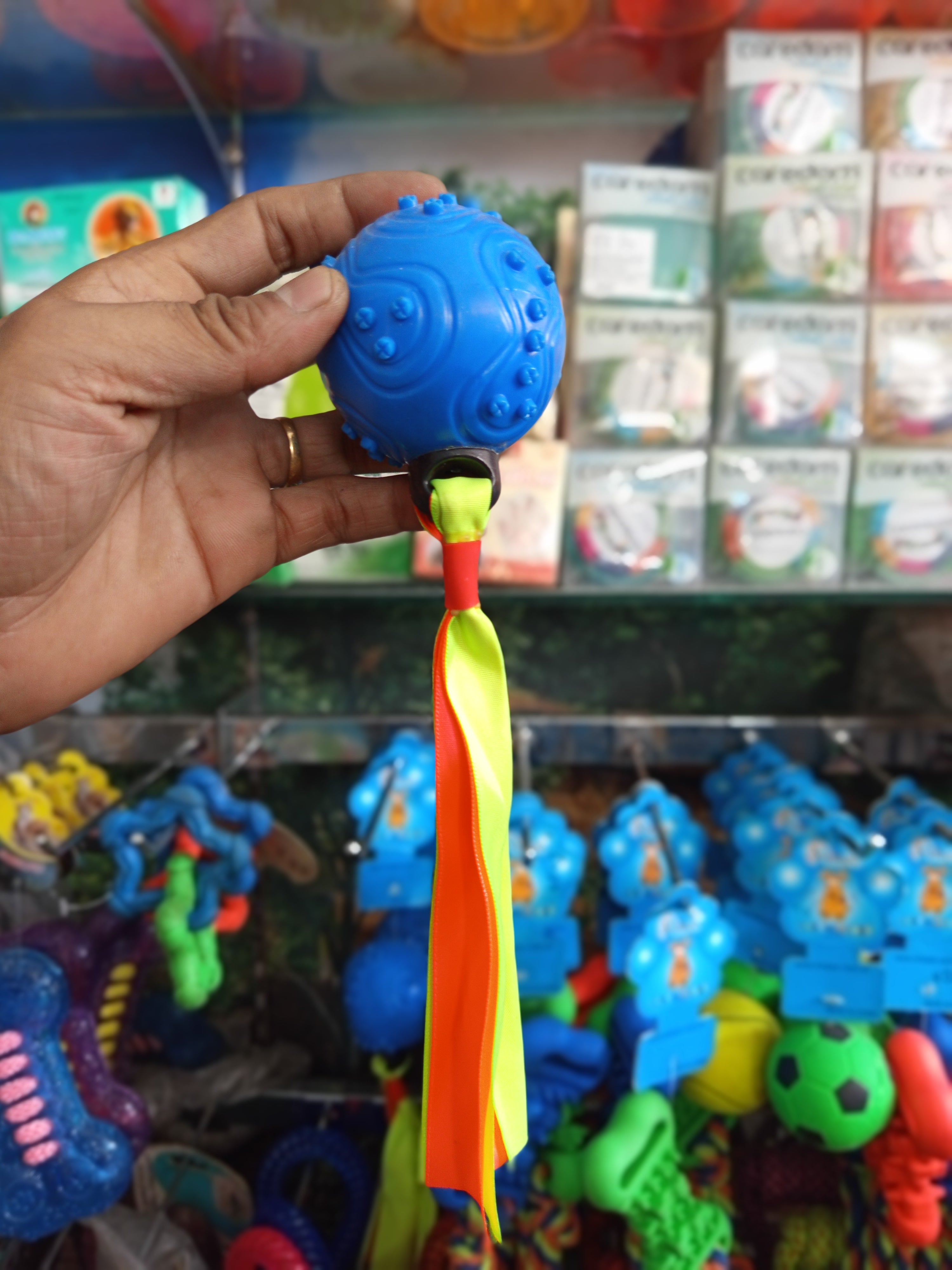 Riban ball toy