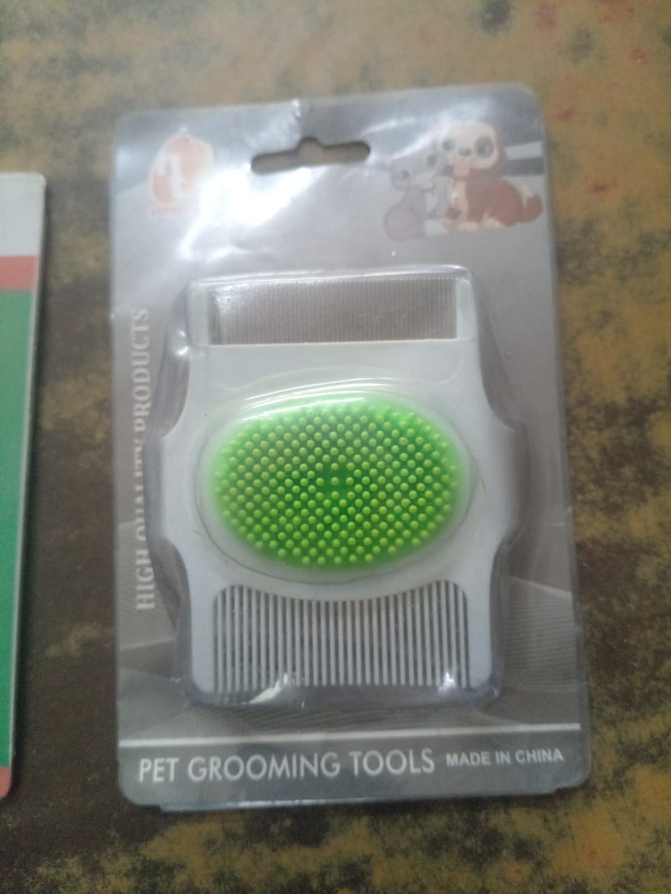 Flea removal double comb